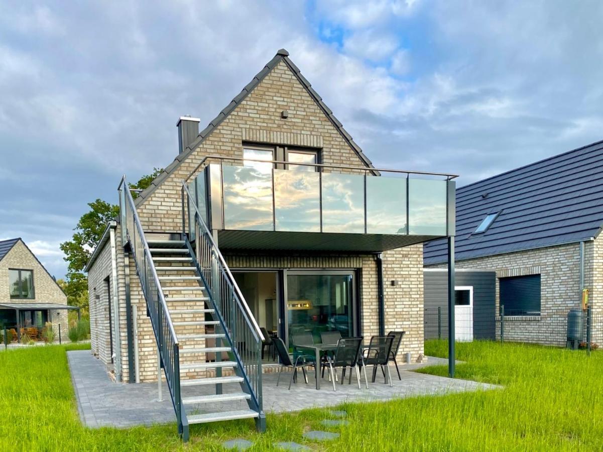 Ferienhaus Panoramadeck am Harkebrügger See mit Sauna und Kamin Villa Barssel  Exterior foto